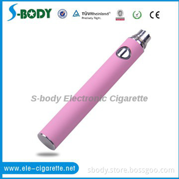 S-body e cigarette battery evod battery compatible with ego battery